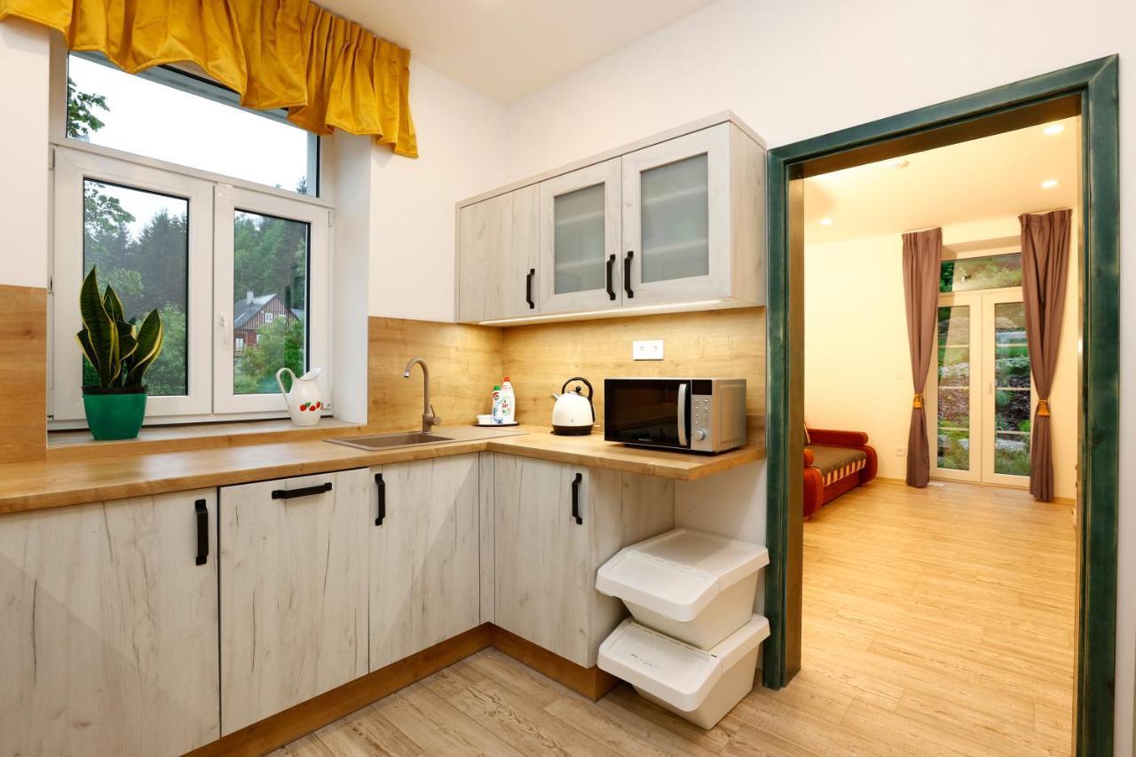 Apartmany Pod Marianskymi Schody Albrechtice v Jizerskych horach Εξωτερικό φωτογραφία